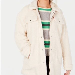 Levi’s Oversized Trucker Jacket - cream - size XS